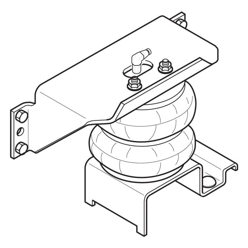 Firestone Ride-Rite Air Helper Spring Kit Rear 08-12 16K-22K GVWR (Not Thor Motorhomes) (W217602170) - Rowdy Warehouse 