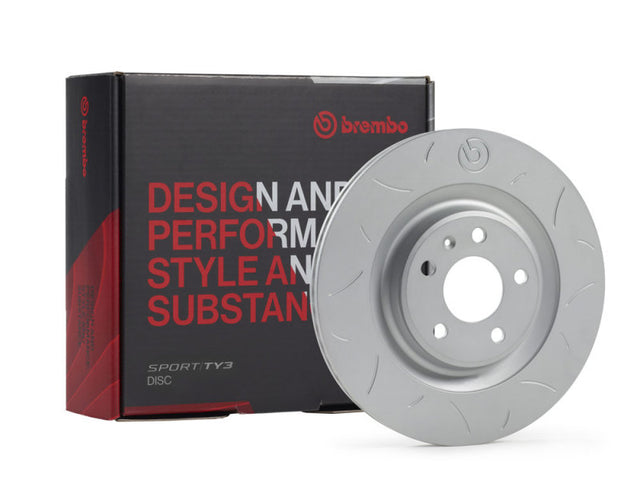 Brembo 2011 Subaru WRX STI AWD Front TY3 Sport Disc Rotor - 326X30 - Rowdy Warehouse 