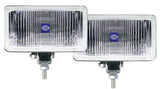 Hella 450 H3 12V SAE/ECE Fog Lamp Kit Clear - Rectangle (Includes 2 Lamps) - Rowdy Warehouse 