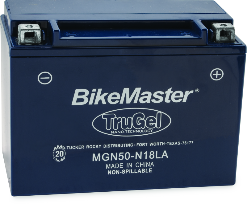 BikeMaster Trugel Battery MGN50-N18LA - Rowdy Warehouse 