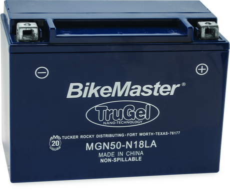 BikeMaster Trugel Battery MGN50-N18LA - Rowdy Warehouse 