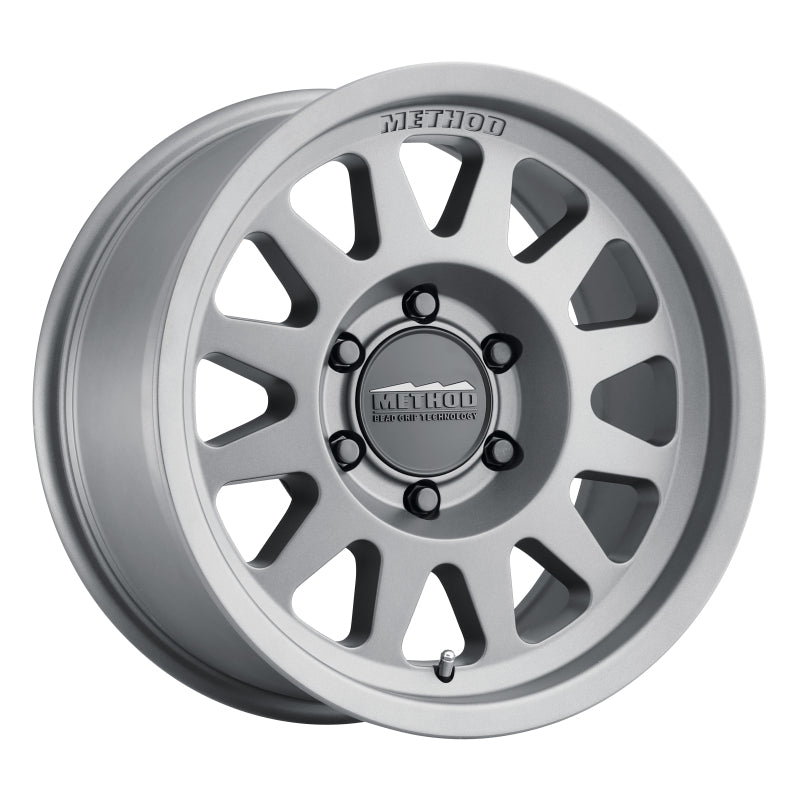 Method MR704 17x8.5 0mm Offset 5x5.5 108mm CB Matte Titanium Wheel