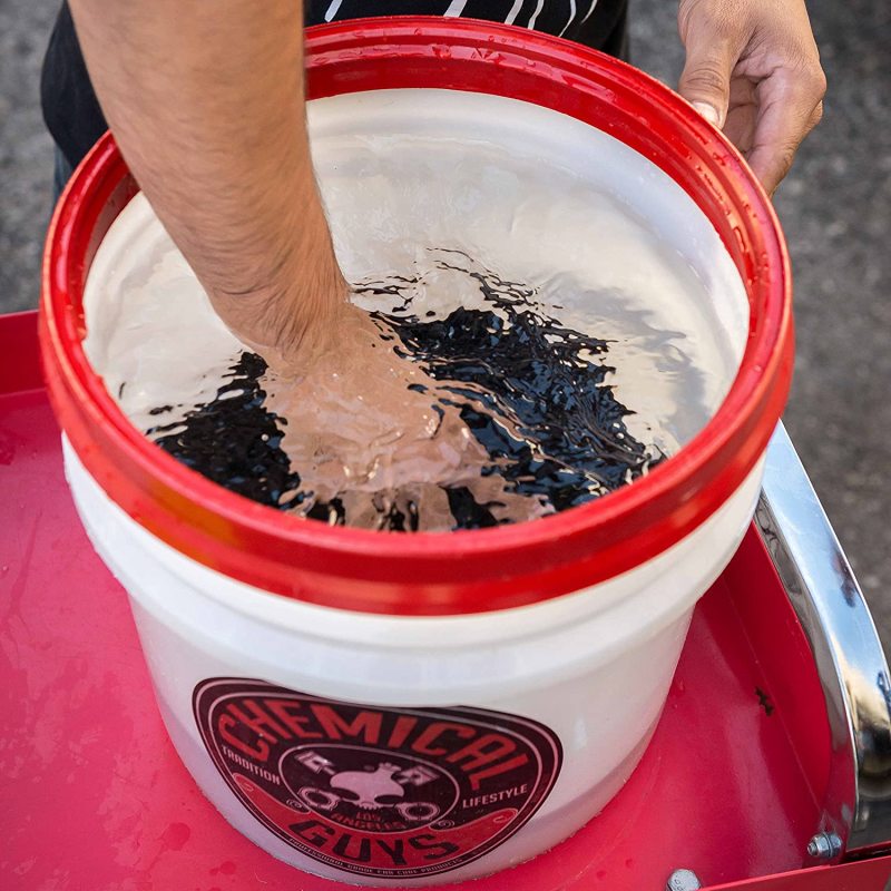 Chemical Guys Cyclone Dirt Trap Car Wash Bucket Insert - Black - Rowdy Warehouse 