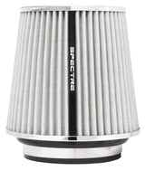 Spectre Adjustable Conical Air Filter 5-1/2in. Tall (Fits 3in. / 3-1/2in. / 4in. Tubes) - White