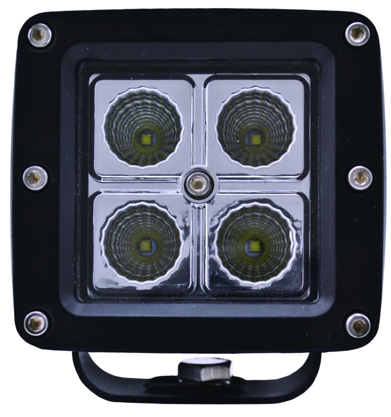 Hella HVF Cube 4 LED Off Road Kit - 3.1in 2X12W - Rowdy Warehouse 