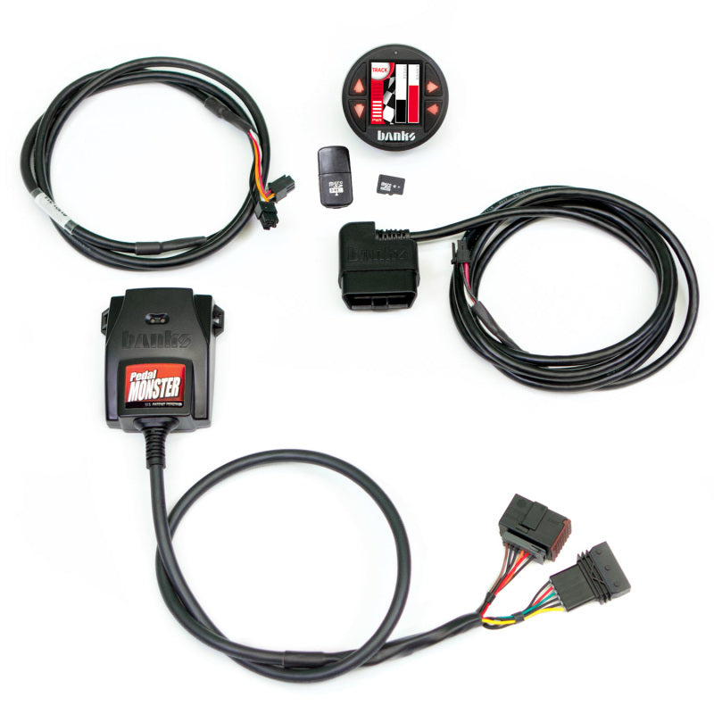 Banks Power Pedal Monster Kit w/iDash 1.8 DataMonster - TE Connectivity MT2 - 6 Way