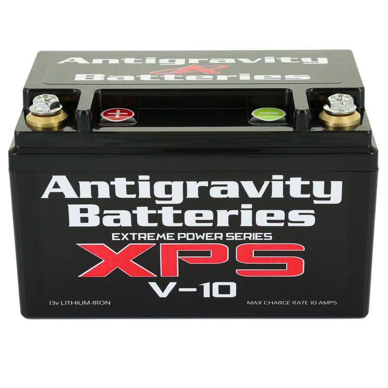 Antigravity XPS V-10 Lithium Battery - Left Side Negative Terminal - Rowdy Warehouse 