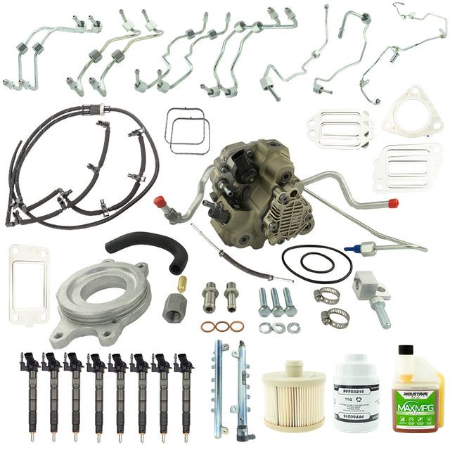 Industrial Injection 11-16 Duramax 6.6L LML Bosch Disaster Kit w/Emissions Intact CP3 Conversion Kit - Rowdy Warehouse 