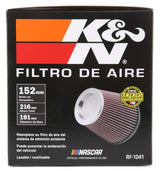 K&N Round Tapered Universal Air Filter 6 inch Flange 7 1/2 inch Base 5 inch Top 7 1/2 inch Height