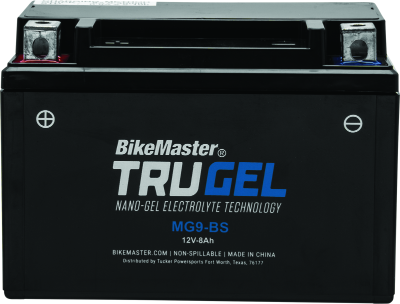 BikeMaster Trugel Battery MG9-BS - Rowdy Warehouse 