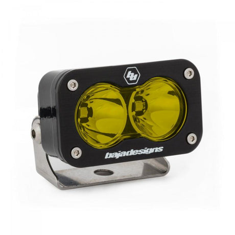 Baja Designs S2 Pro Spot Pattern LED Light - Amber - Rowdy Warehouse 