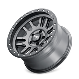 Dirty Life 9309 Canyon Pro 17x9/5x127 BP/-12mm Offset/71.5mm Hub Satin Graphite Wheel - Beadlock - Rowdy Warehouse 