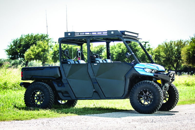 DragonFire Racing UTV Doors - Can-Am Defender MAX 16-22- 4-door - Rowdy Warehouse 