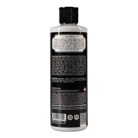 Chemical Guys Heavy Metal Polish - 16oz - Rowdy Warehouse 