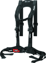 DragonFire Racing Harness Evo- Black - Rowdy Warehouse 