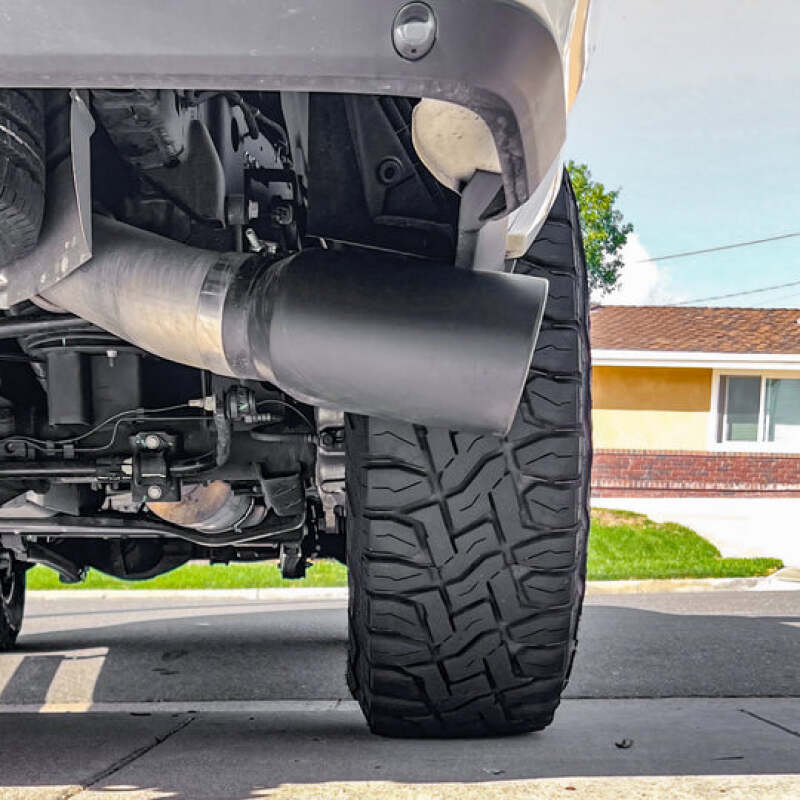 Banks Power 19-23 Dodge Ram Crew Cab 6.7L Cummins Monster Exhaust - SS Single Exhaust w/ Black Tip