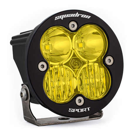 Baja Designs Squadron R Sport Driving/Combo Pattern LED Light Pod - Amber - Rowdy Warehouse 