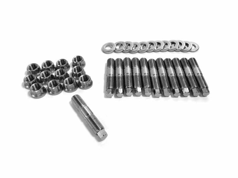 Fleece Performance 94-18 Dodge Cummins 2500-3500 Exhaust Manifold Stud Kit - 7mm External Hex Head - Rowdy Warehouse 