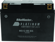 BikeMaster AGM Battery - MS12-9B-BS - Rowdy Warehouse 