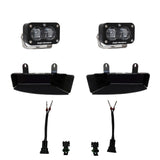 Baja Designs 19-22 Dodge RAM 2500/3500 S2 SAE Fog Pocket Light Kit - Clear - Rowdy Warehouse 