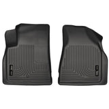 Husky Liners 09-14 Chevy Traverse/07-14 GMC Acadia Weatherbeater Black Front Floor Liners