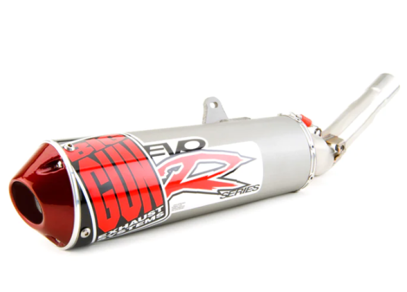 Big Gun 85-00 Honda XR 600R EVO R Series Slip On Exhaust - Rowdy Warehouse 