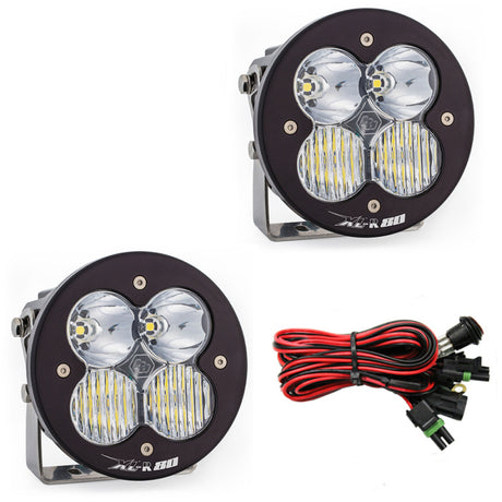 Baja Designs XL R 80 Series Driving Combo Pattern Pair LED Light Pods - Rowdy Warehouse 