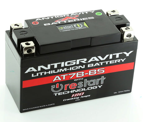 Antigravity YT7B-BS Lithium Battery w/Re-Start - Rowdy Warehouse 