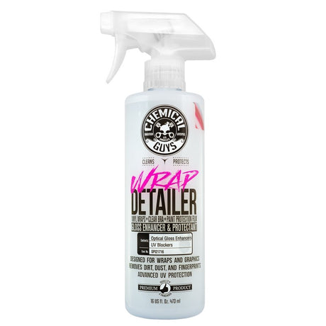 Chemical Guys Wrap Detailer Gloss Enhancer & Protectant for Vinyl Wraps - 16oz - Rowdy Warehouse 