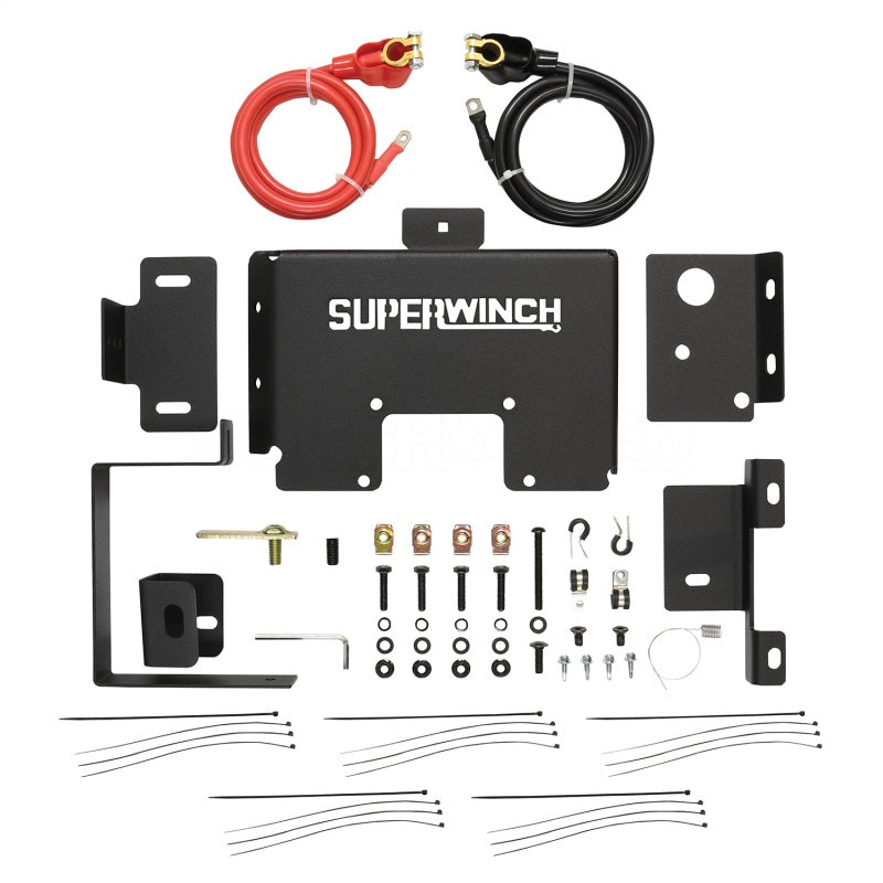 Superwinch 18-24 Jeep Wrangler JL Auxiliary Battery Mount