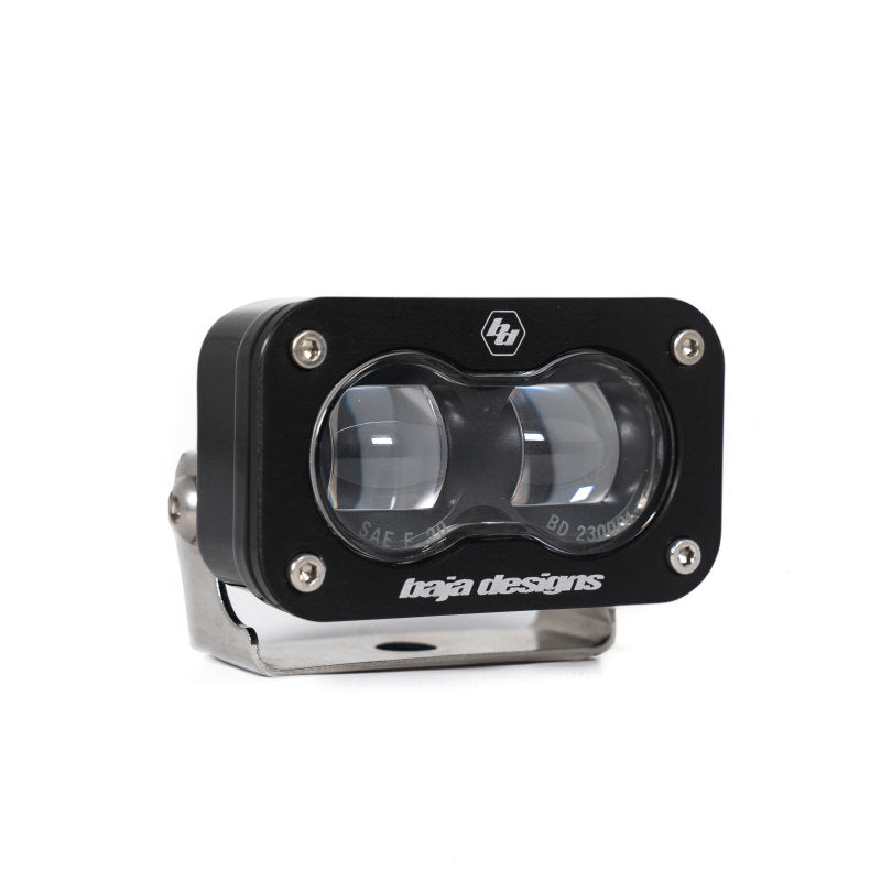 Baja Designs Universal S2 SAE Spot LED (Pair) - Clear - Rowdy Warehouse 