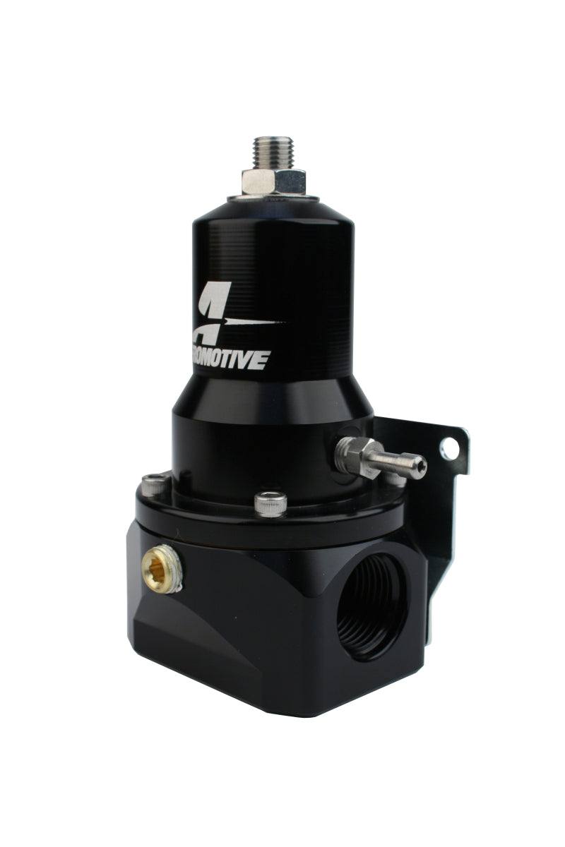 Aeromotive Regulator - 30-120 PSI - .313 Valve - 2x AN-10 Inlets / AN-10 Bypass - Rowdy Warehouse 