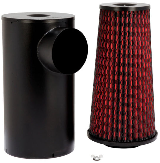 K&N Replacement Canister w/ Air Filter 9-3/4in D 18-7/8in H - HDT - Rowdy Warehouse 