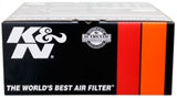 K&N 14in Red Custom Air Cleaner Assembly - 5.125in ID x 14in OD x 3.75in H x 1.25in Drop Base - Rowdy Warehouse 