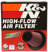 K&N Universal Clamp-On Air Filter 6in FLG / 7-1/2in B / 5-1/8in T / 4in H