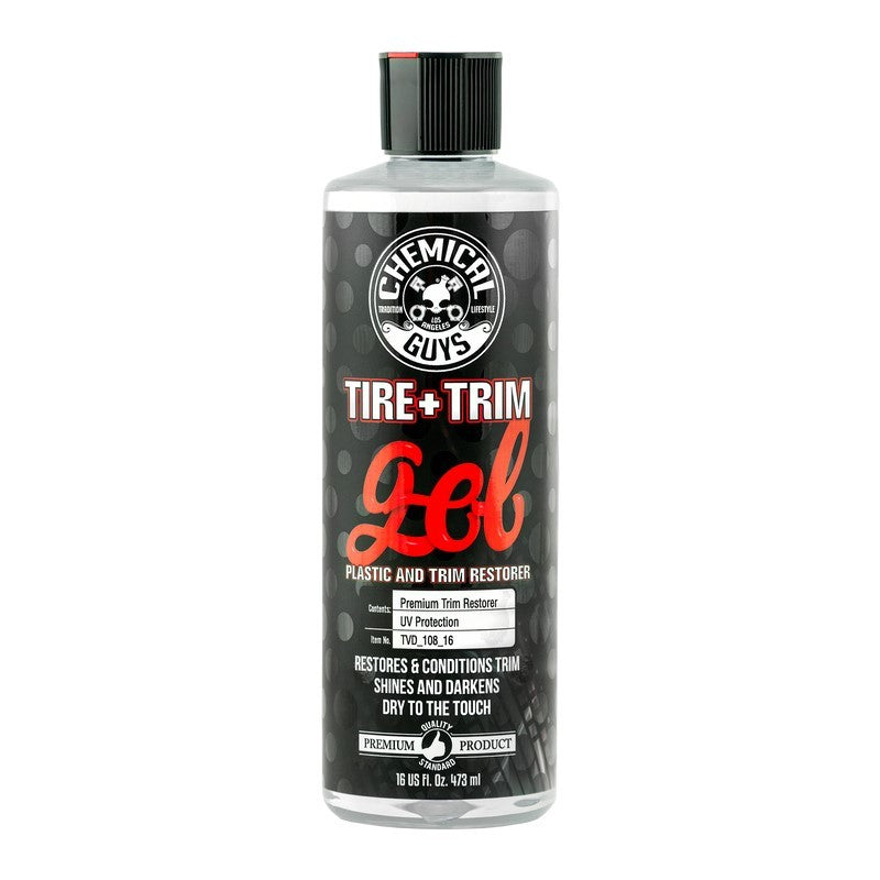 Chemical Guys Tire & Trim Gel for Plastic & Rubber - 16oz - Rowdy Warehouse 