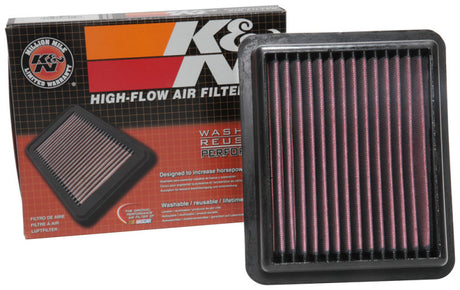 K&N 2018 Honda Accord L4-1.5L F/I Drop In Replacement Air Filter - Rowdy Warehouse 