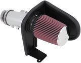 K&N 13-14 Honda Accord 3.5L V6 69 Series Typhoon Air Intake System - Silver Cold Air Intake Kit - Rowdy Warehouse 