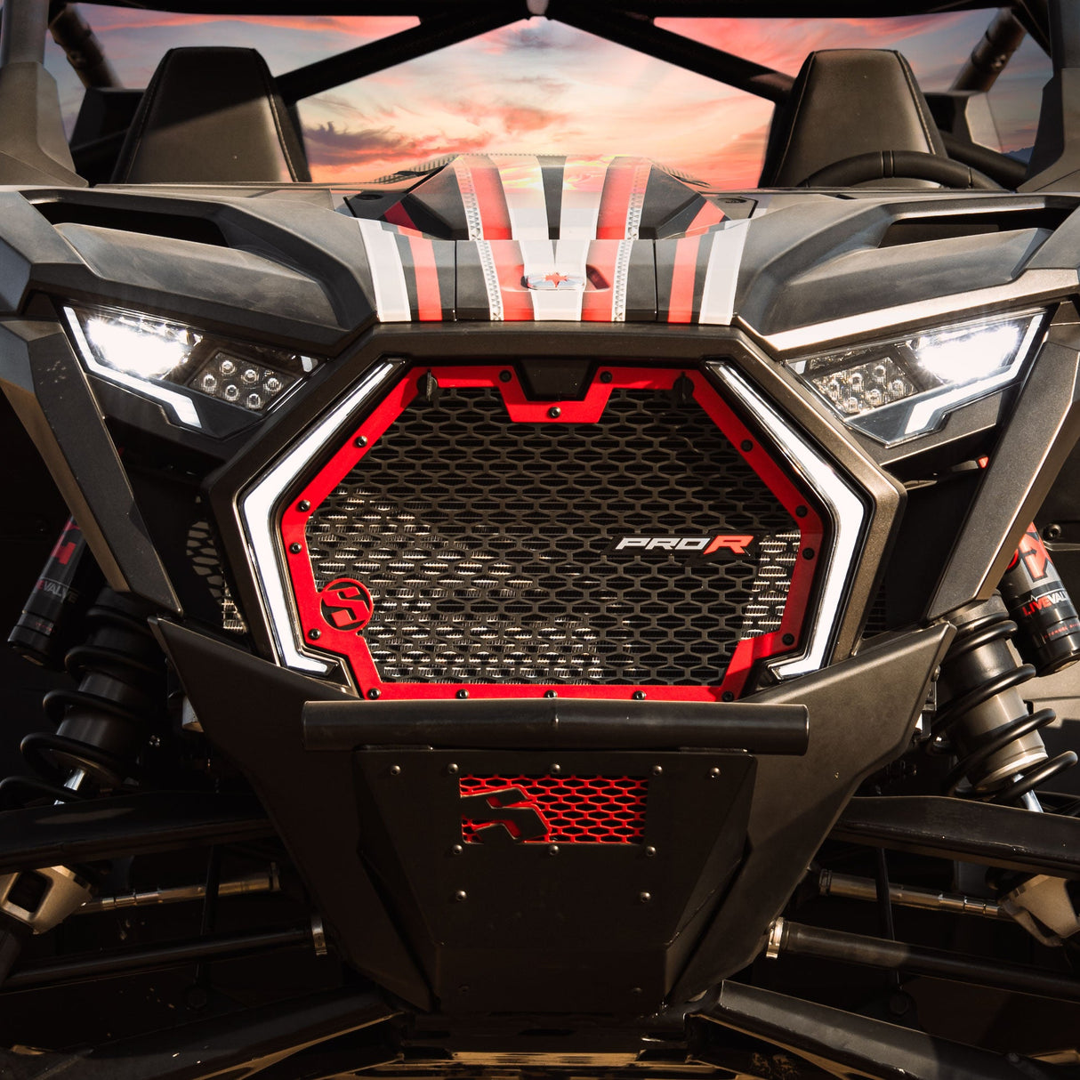 Polaris Pro R/Pro S/Pro XP Front Grille Kit (2025)