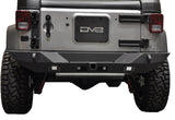 DV8 Offroad 07-18 Jeep Wrangler JK Full Length Rear Bumper w/ Lights