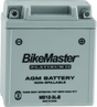 BikeMaster AGM Battery - MS12-3L-B - Rowdy Warehouse 