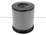 aFe MagnumFLOW Air Filter Pro DRY S 6in Flange x 8 1/8in Base/Top (INV) x 9in H - Rowdy Warehouse 