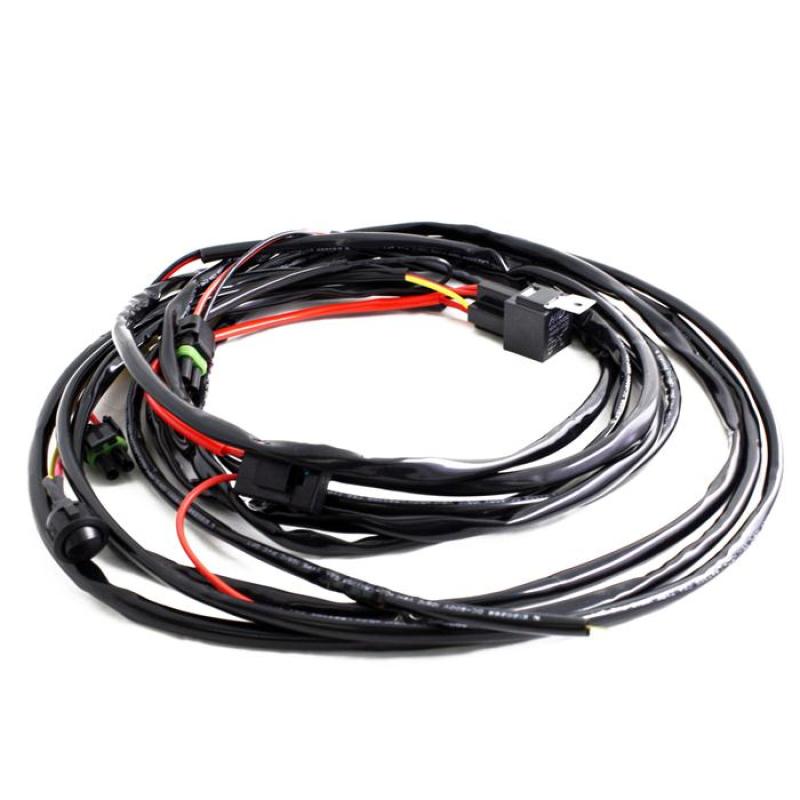 Baja Designs Squadron/S2 Wire Harness (2 Lights Max) - Rowdy Warehouse 