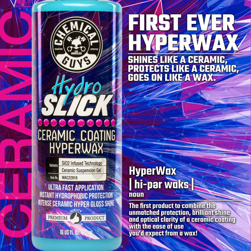 Chemical Guys HydroSlick SiO2 Ceramic Wax - 16oz - Rowdy Warehouse 