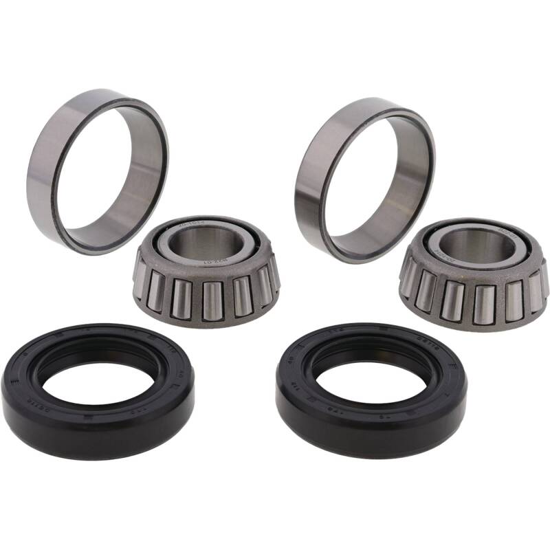 All Balls Racing 73-77 Harley FLH Electra Glide Wheel Bearing Kit Front - Rowdy Warehouse 