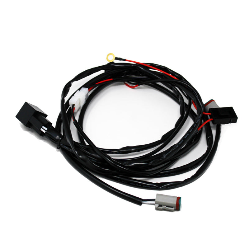 Baja Designs LP9 Sport 2-Light Max Wiring Harness - Rowdy Warehouse 