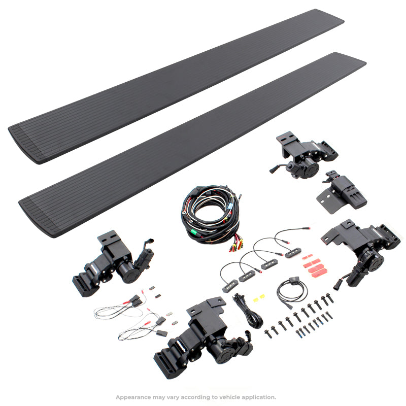 RealTruck 23-24 Toyota Sequoia Sport (Ex. Hybrid) VoltStep Electric Running Board Kit - Tex. Bk