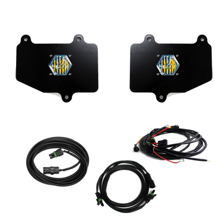 Baja Designs Jeep JT LED Light Dual S1 Reverse Kit For 18-Pres Wrangler JT - Rowdy Warehouse 