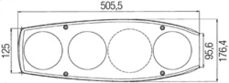 Hella Lamp Srbblzr Smlr Rh Mg12 2Vp (MOQ 10) - Rowdy Warehouse 