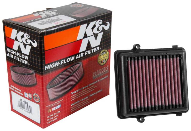 K&N 16-17 Honda CRF1000L Africa Twin 998 Replacement Drop In Air Filter (2 Per Box) - Rowdy Warehouse 